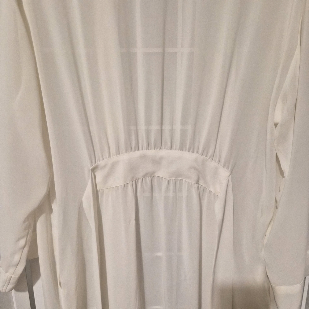 Victoria's Secret White Sheer Robe One Size - Picture 12 of 13